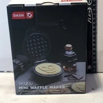 Dash Mini Maker Waffle - Black. Fixed Price $7.00.