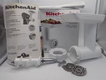 Kitchenaid Food Grinder Stand-mixer Attachment Meat, Veggies, Fruit No Pusher. Fixed Price $19.97.
