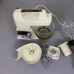 Oster Regency Kitchen Center Vintage 12 Speed Mixer Blender Food Processor Lot. Fixed Price $129.00.