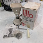 Vintage Lillo Meat Grinder Ppl Pedrini Italy Manual Mincer W Box & Crank Lasagna. Fixed Price $29.95.