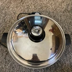 Vollrath Electric Skillet #28 Vapo Lid Clean Works Great 11". Fixed Price $49.00.