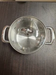 Chantal Induction 21 Steel Soup Pot With Glass Tempered Lid (2-QUART). Fixed Price $101.20.