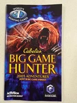 Cabelas Big Hunter 2005 Adventu - Nintendo Gamecube Gc Instruction Manual. Fixed Price $5.98.