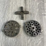 3 Pc Set Disc And Cutting Blade Oster Regency Kitchen Center Meat Food Grinder. Fixed Price $18.06.