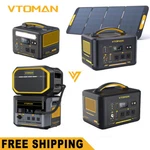 Vtoman 1800W/1500W/1000W/600W Portable Power Station LIFEPO4 Battery Generator. Fixed Price $399.00.