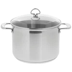 Chantal Induction 21 Steel 8 Qt Stainless Stock Pot With Handles Lid. Fixed Price $205.00.