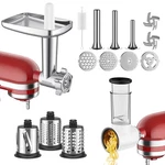 Hozodo Meat Grinder Slicer Shredder Attachments For Kitchenaid Stand Mixer. Fixed Price $97.21.
