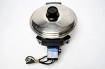 Lustre Craft Liquid Core Electric Skillet Fry Pan 11" #17209 Vented Lid. Fixed Price $34.99.