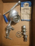 Maid Of Honor Food & Meat Chopper Grinder W/ Box Original Complete No. 4702. Fixed Price $30.97.