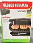 George Foreman 3 Serving Black Electric Grill (GR12B). Fixed Price $40.00.
