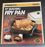 Vintage Presto 11" Electric Fry Pan Skillet Heavy Cast Aluminum New Made Usa. Fixed Price $35.97.