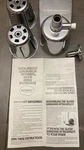 Vintage Sunbeam 94-351 Food Slicer Shredder Attachment Mixmaster See Desc. Fixed Price $18.98.