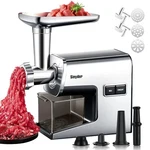 Electric Meat GRINDER,3000W Max Heavy Duty Stainless Steel Mincer With 2.... Fixed Price $138.80.