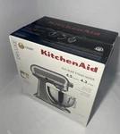 Kitchenaid Deluxe 4.5 Quart Tilt Head Stand Mixer Contour Silver KSM97CU. Fixed Price $219.99.