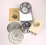 Vtg Oster Salad Maker Attachment #473 01 With Instructions And Box Slice Shred. Fixed Price $13.99.